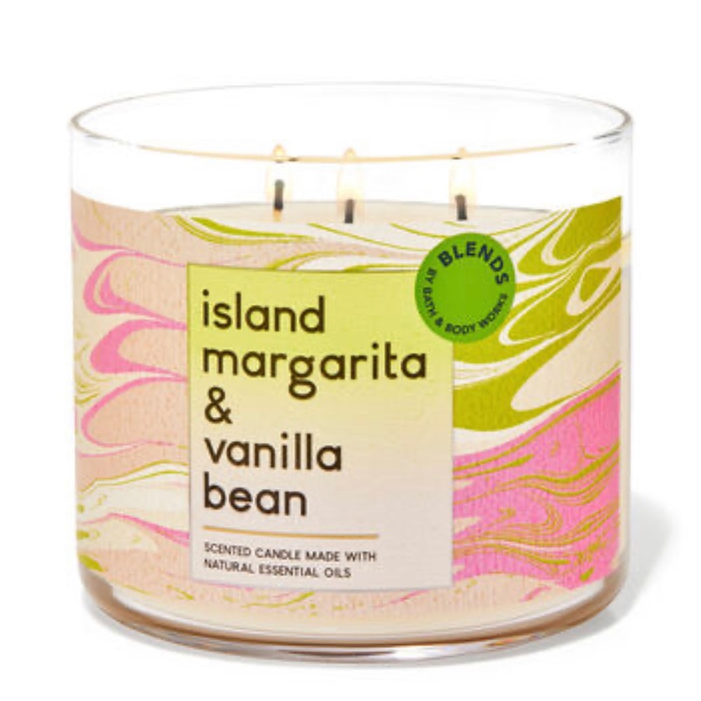 New Bath and Body Works - Island Margarita & Vanilla Bean Candle